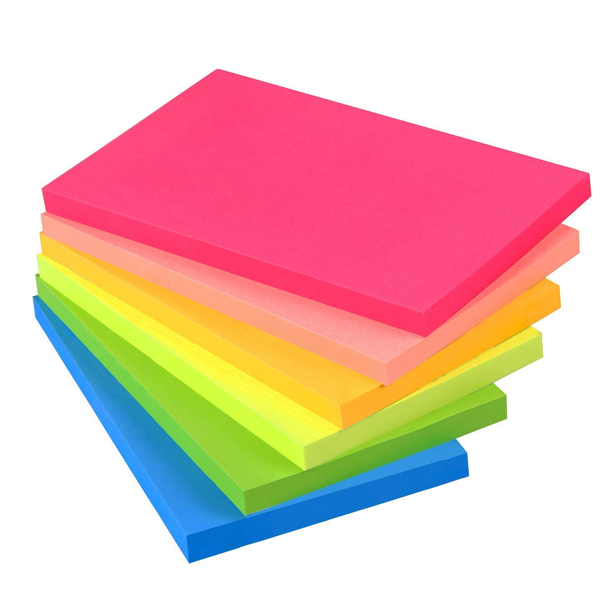 Sticky Notes 3x5 Inch 100Sheets Bright BKESNB3X5